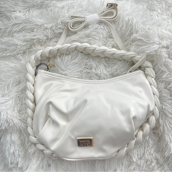 Madden NYC White Crossbody Bag - Picture 5 of 7